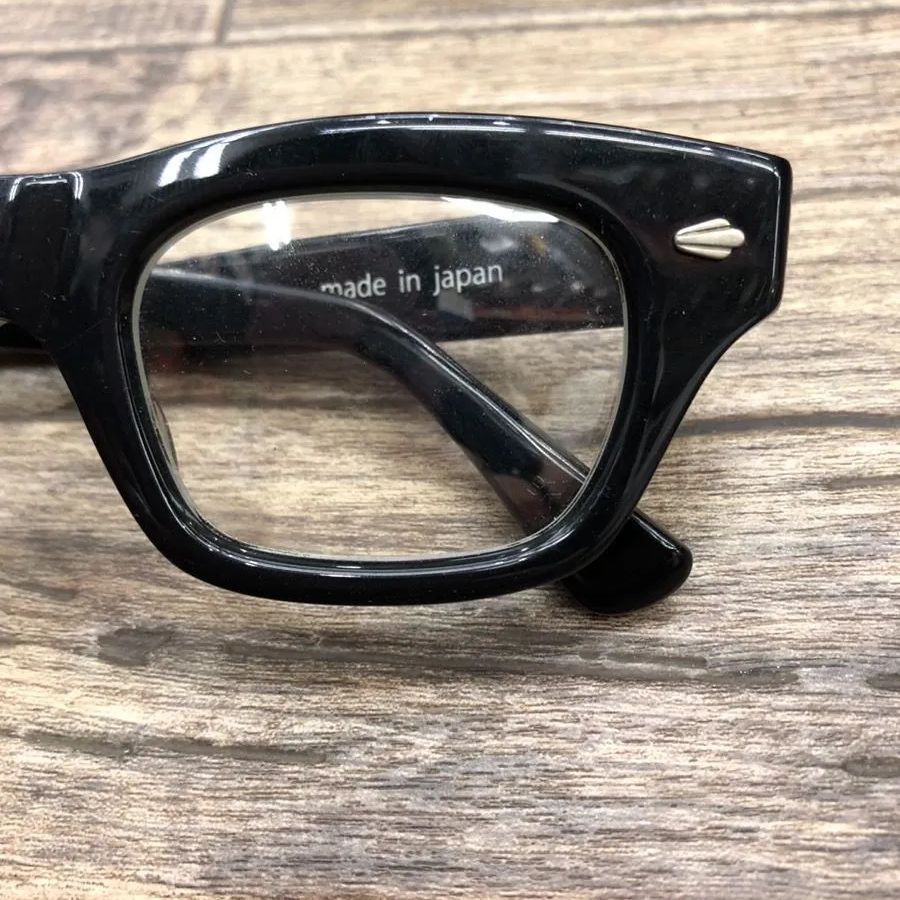 エフェクター チェック メガネ EFFECTOR check BK (Black) 伊達メガネ