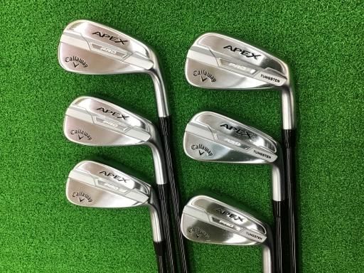 中古】 キャロウェイ APEX PRO(2021) 6S アイアンセット IR 純正