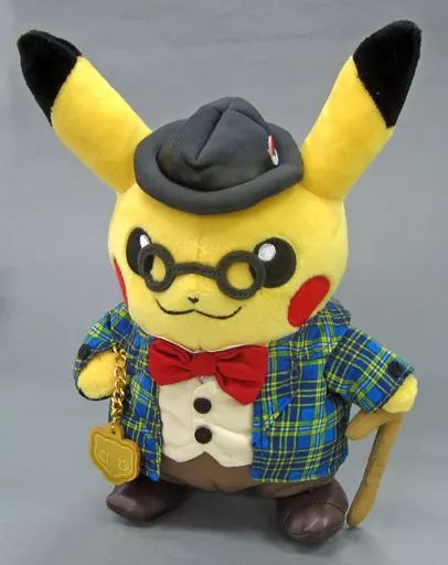 ぬいぐるみ 紳士風のピカチュウ : ポケモンセンターオンライン