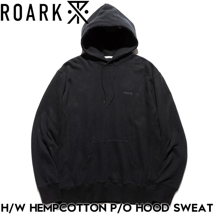 ROARK ロアーク H/W HEMPCOTTON P/O HOOD SWEAT ヘビーウェイトプル 