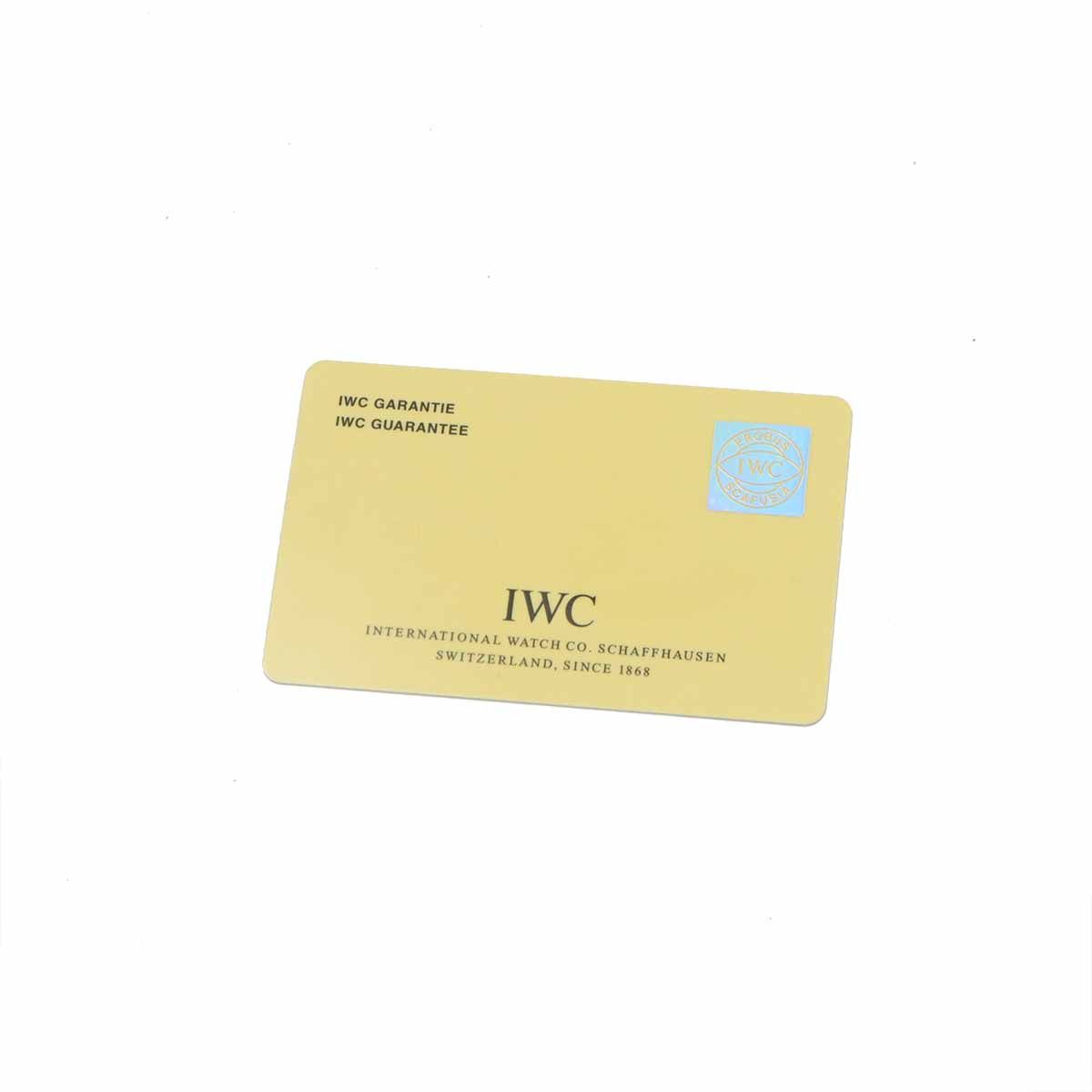 IWC アクアタイマー クロノグラフ クストーダイバー IW378203 自動巻き  