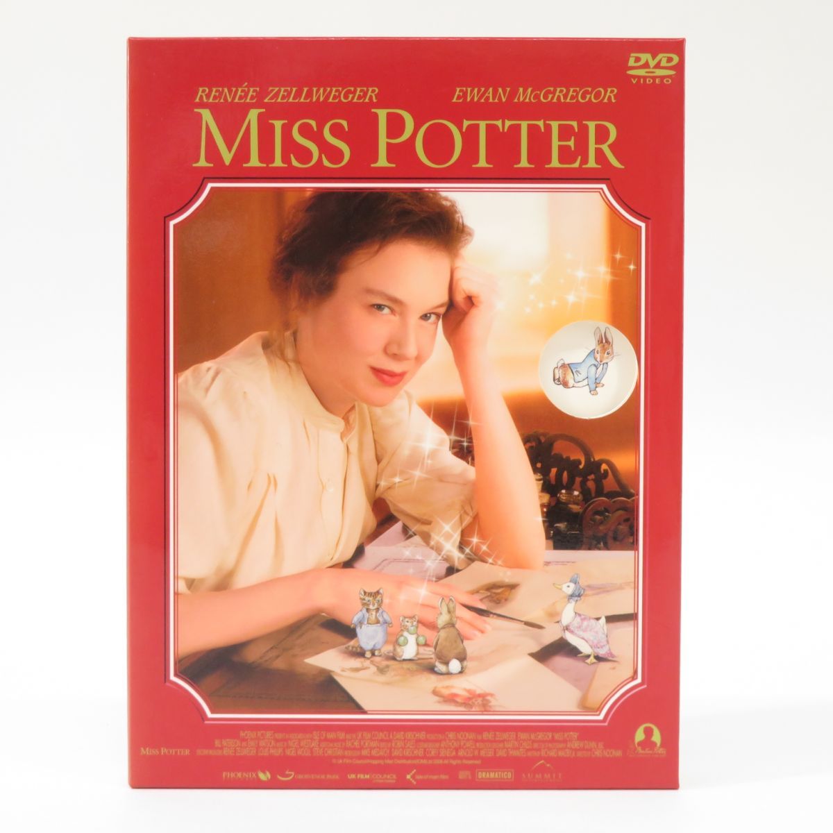 DVD MISS POTTER ミス・ポター 初回限定生産 特製パッケージ ※中古