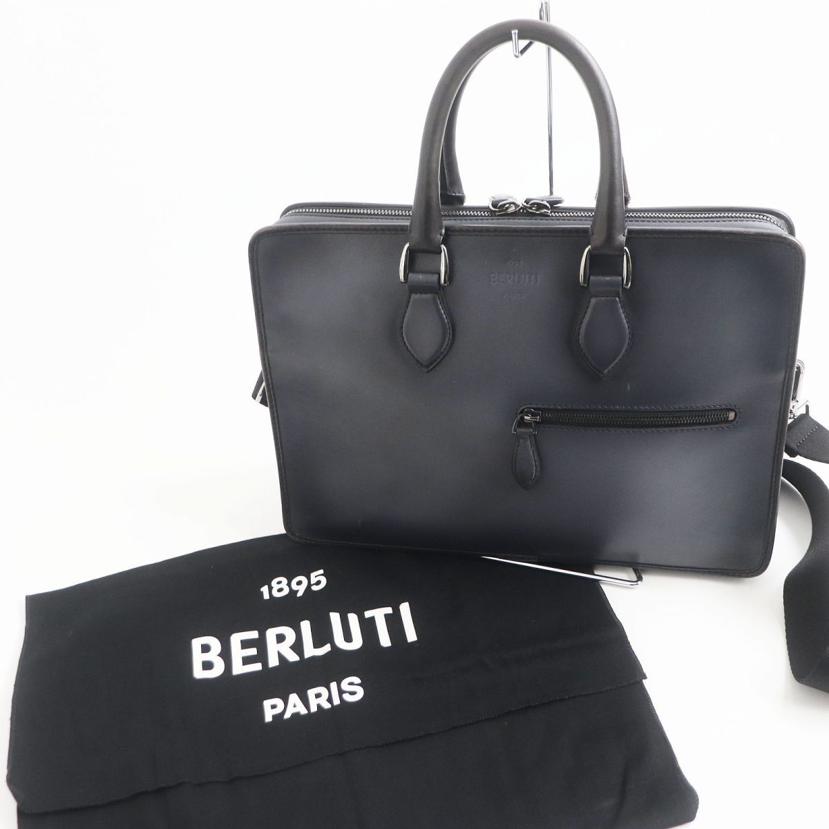 美品□2021年製 BERLUTI/ベルルッティ アンジュール ミニ 2WAY レザー