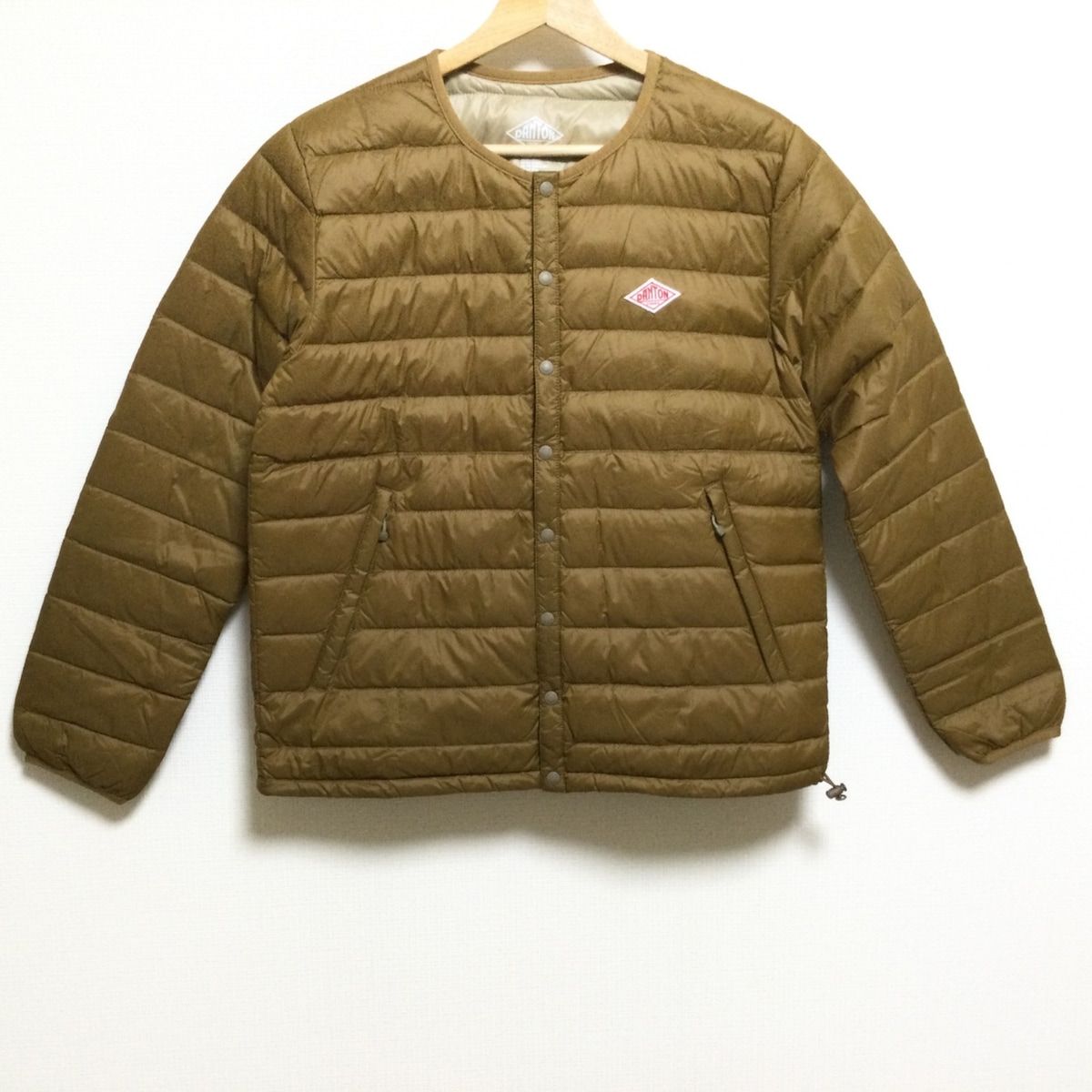DANTON ダウンジャケット サイズ38 ブラウン
