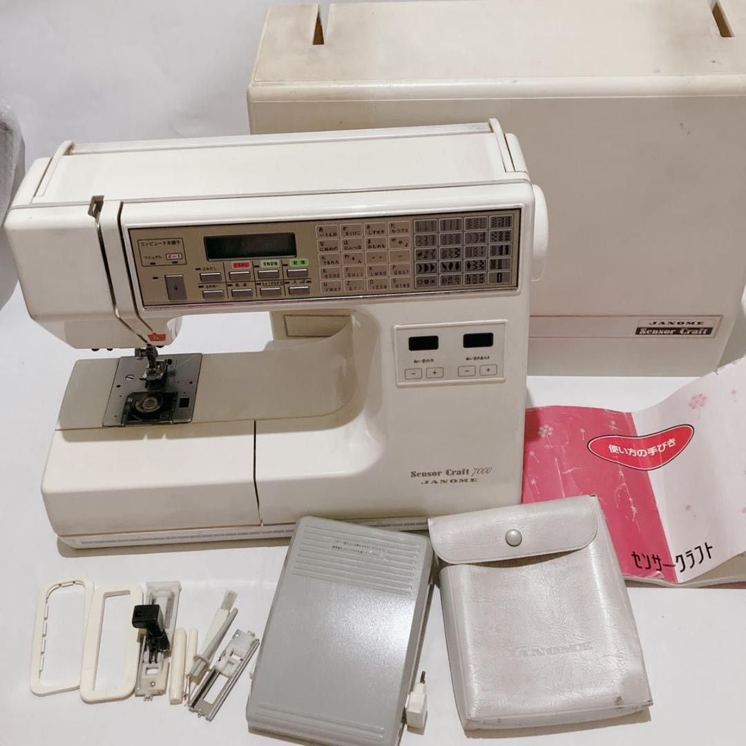 janome sensor craft 7000 ミシン ジャノメ JANOME