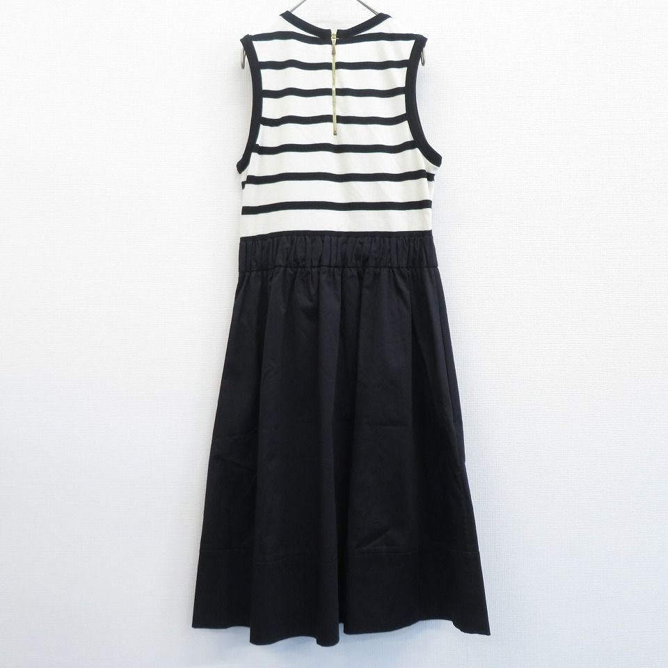 ケイト・スペード KateSpade ワンピース ノースリーブ ロング ボーダー  