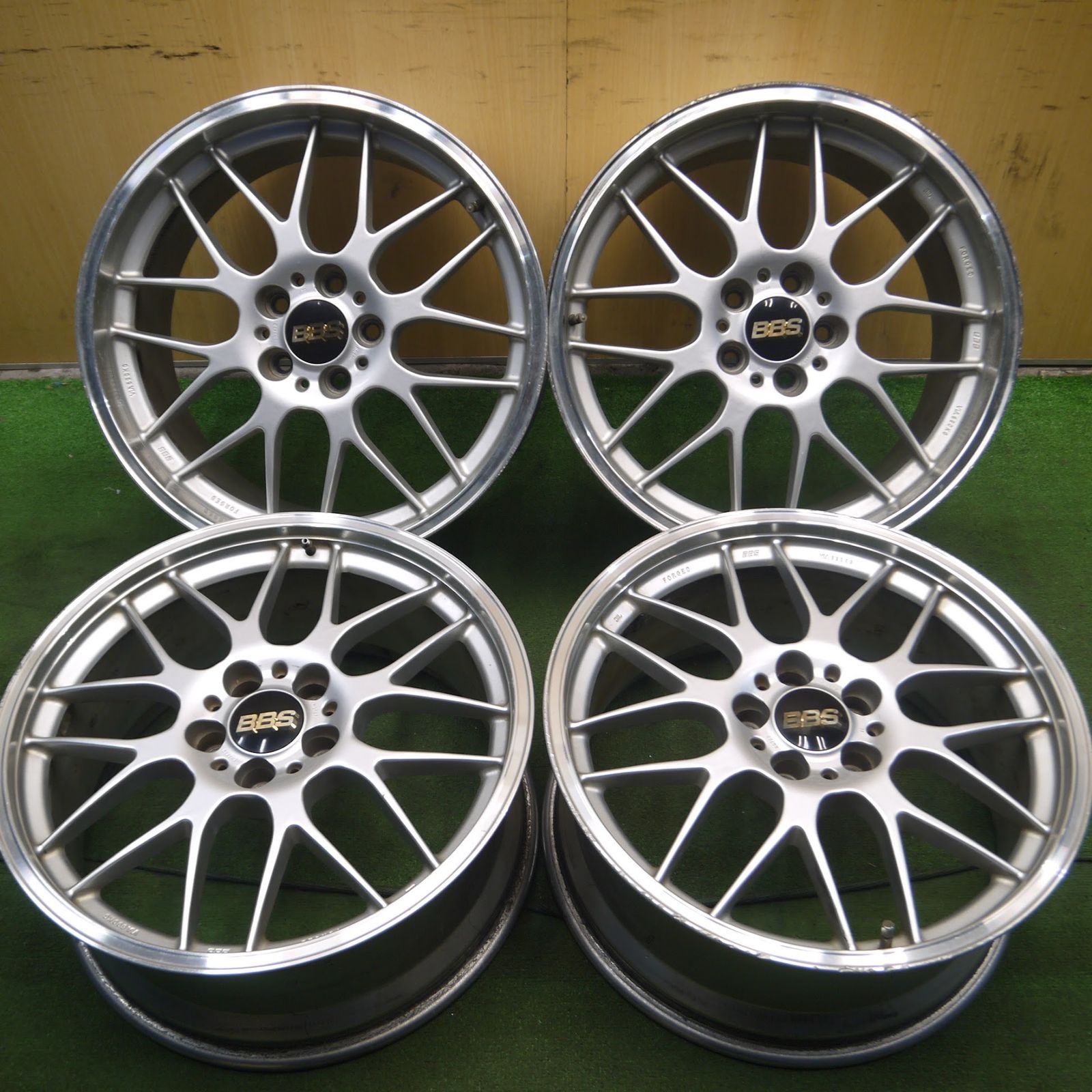 [送料無料]4本価格★BBS RG730 / RG727 鍛造 ホイール 19インチ 19×8.5J 19×10J PCD114.3/5H ...