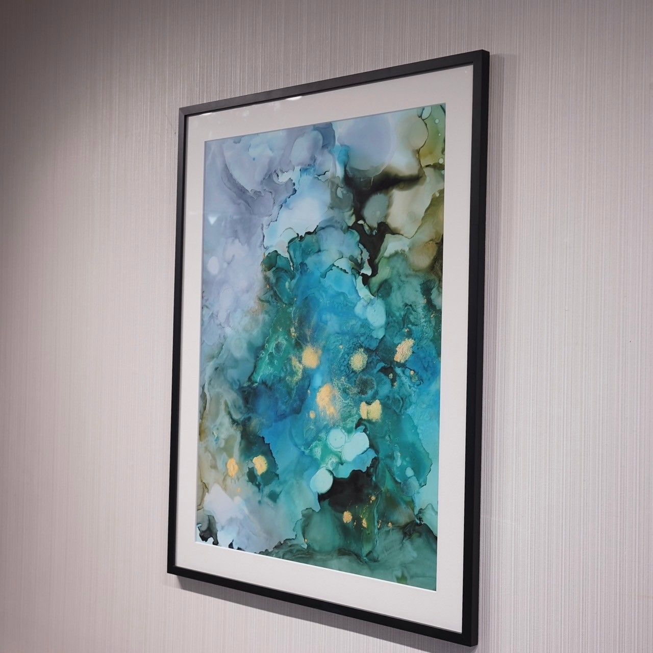 抽象画 プリントアート 大型 85×65 アート 現代アート 壁掛け 北欧 