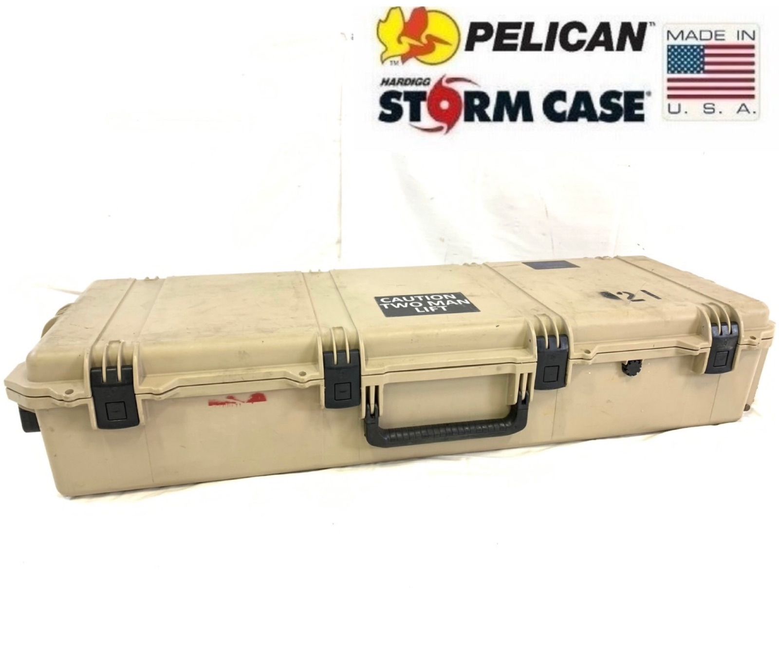 米軍放出品】アメリカ製 ペリカン ライフルケース ハードケース PELICAN STORM LONG CASE iM3220 キャスター付 ミリタリー  (200)AL19KK-3 - メルカリ