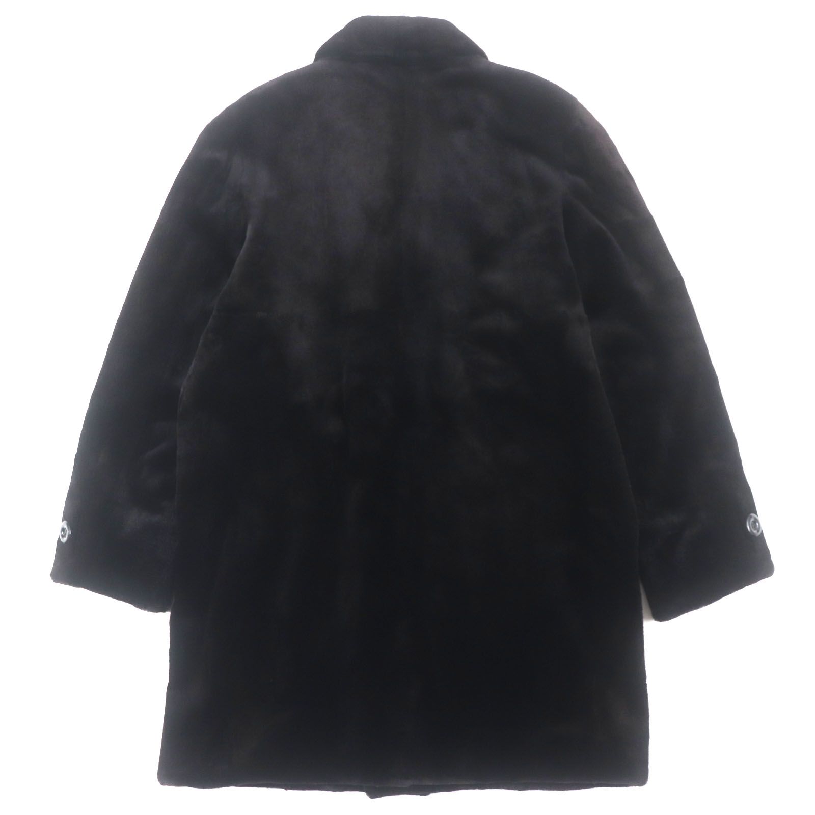 極美品▽SAGA MINK サガミンク シェアードミンク ダブルブレスト
