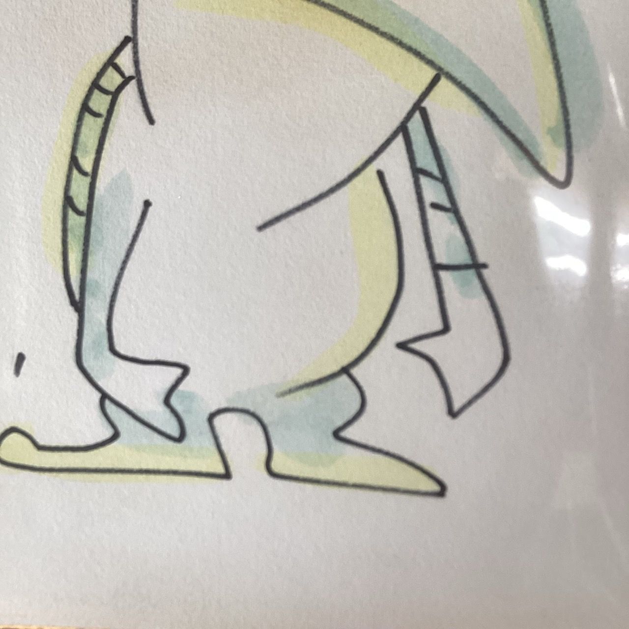 水木しげる イラスト入りサイン色紙】かっぱの図 - メルカリ 水木しげる イラスト入りサイン色紙】かっぱの図 - メルカリ