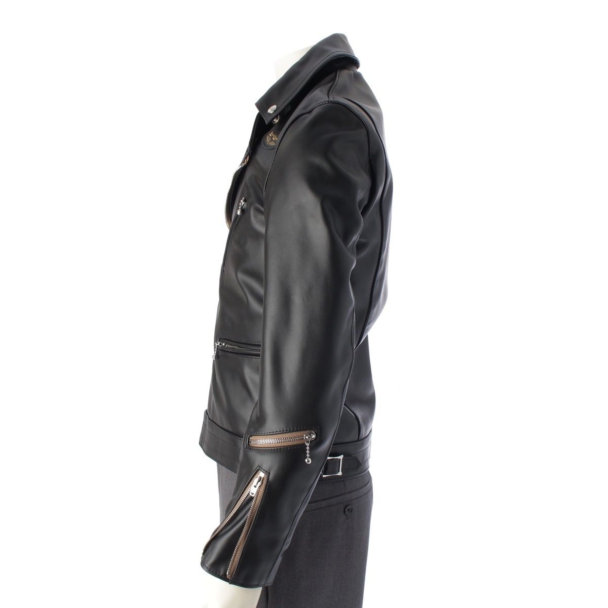 ルイスレザーシングルライダースジャケット　ホースハイド Lewis Leathers ルイスレザー サイクロン ホースハイド オーバル