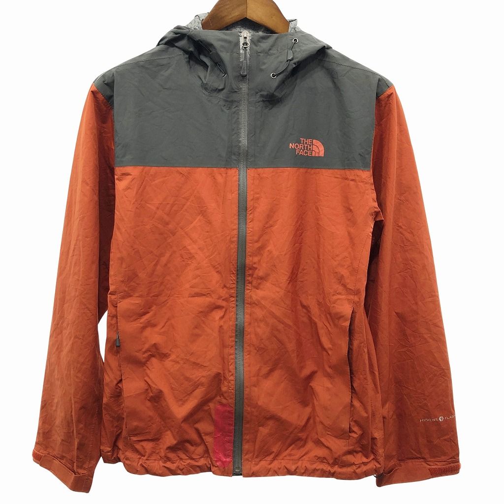 THE NORTH FACE ノースフェイス HYVENT マウンテンパーカー アウトドア キャンプ FLASHDRY オレンジ (メンズ S) 中古  古着 O8146 - メルカリ