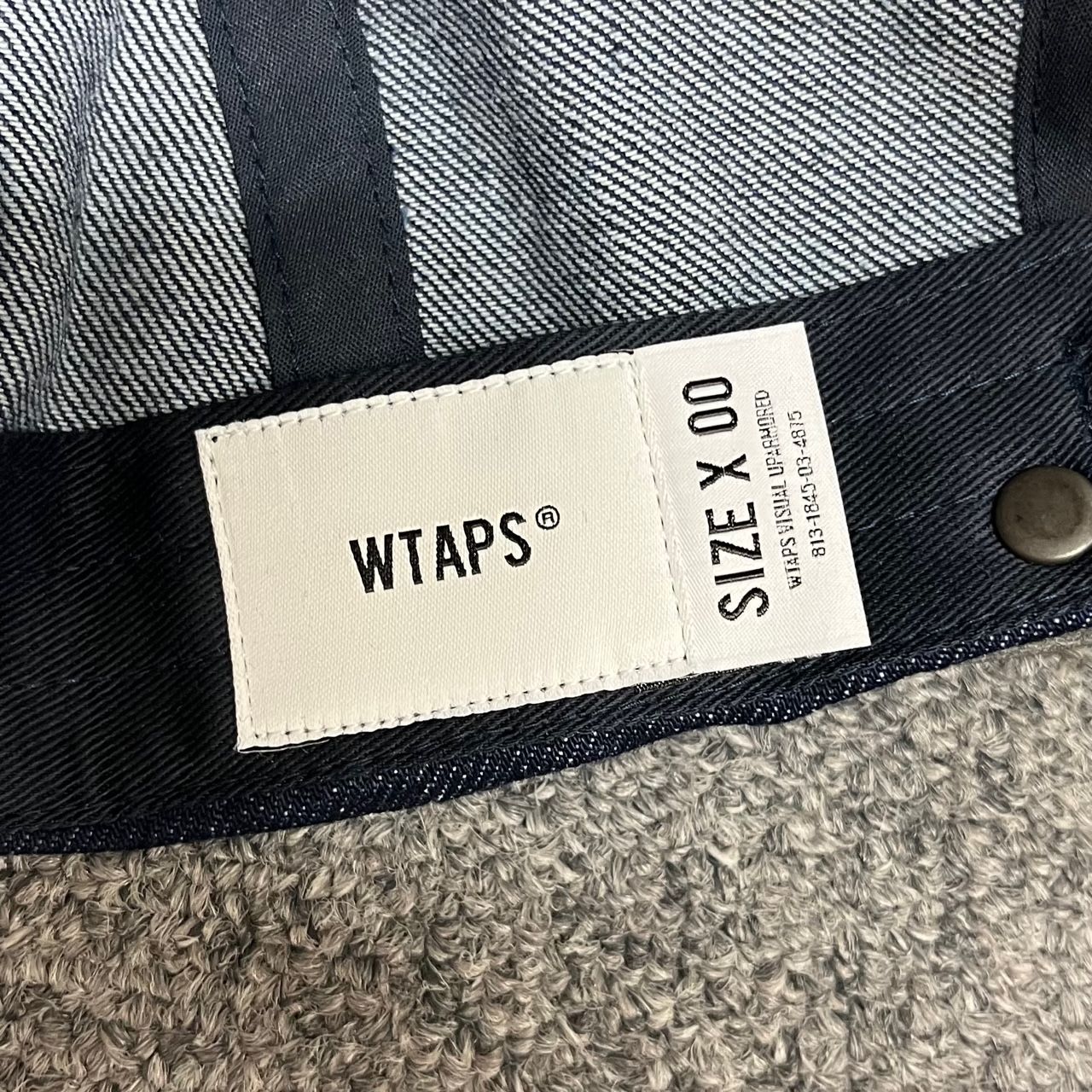 未使用品 WTAPS 23SS T-6L 02 / CAP / COTTON. DENIM. WUT / INDIGO デニム キャップ 帽子  インディゴ ダブルタップス 231HCDT-HT07 00 52241A - メルカリ