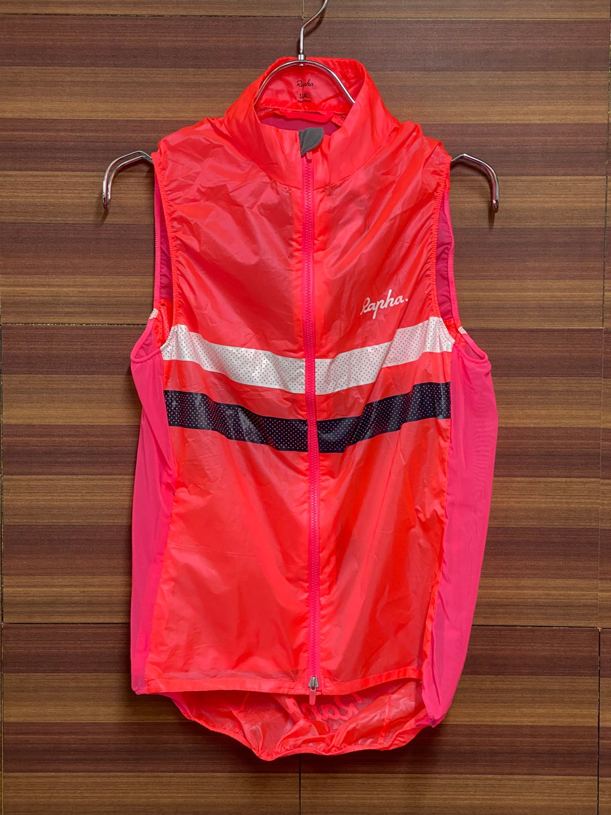 HH136 ラファ Rapha ブルベジレ BREVET GILET ピンク S - ビチアモーレ