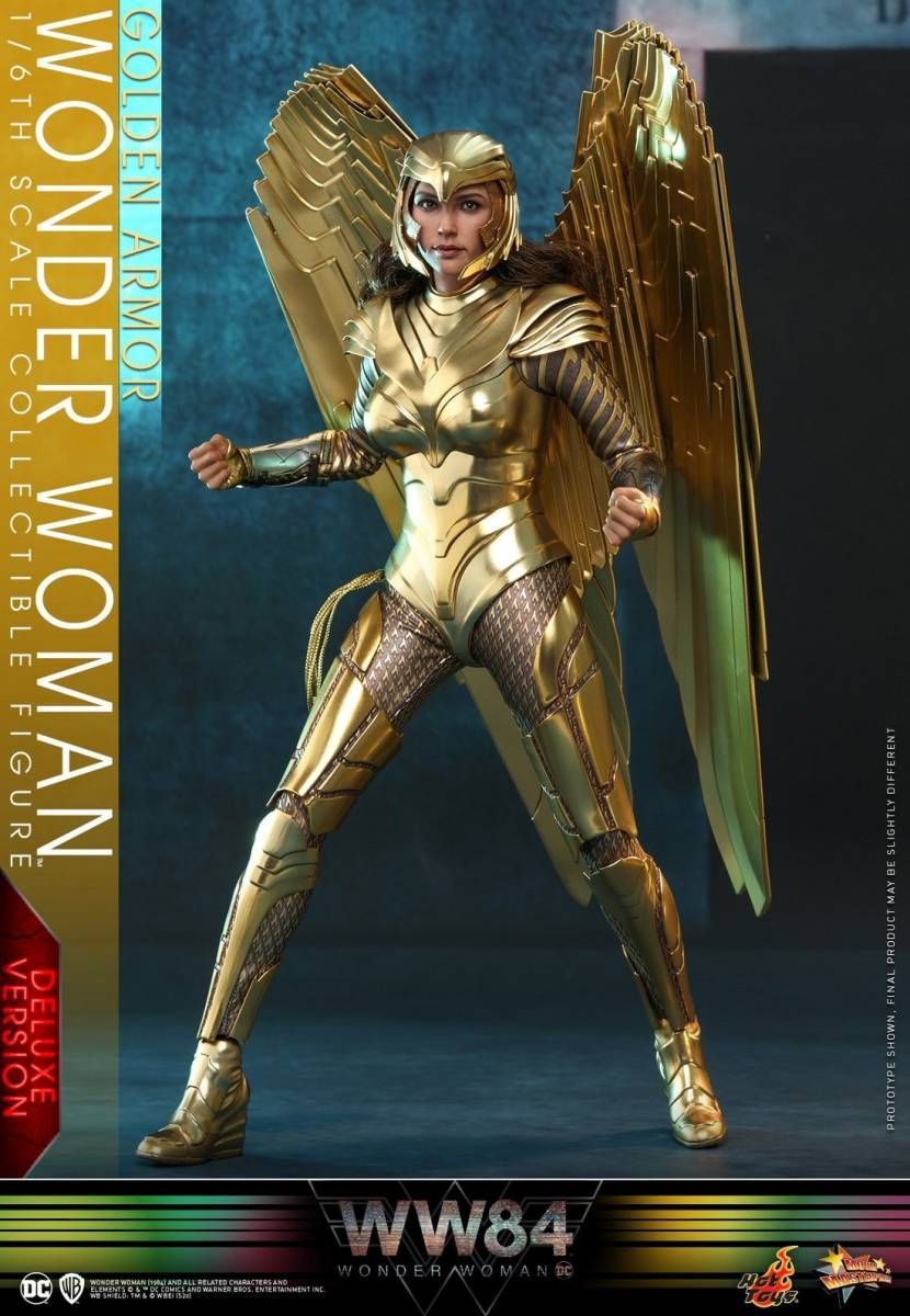 ホットトイズ ワンダーウーマン ゴールドアーマー版［ボーナスアクセサリー付き］ ムービー・マスターピース】『ワンダーウーマン 1984』1