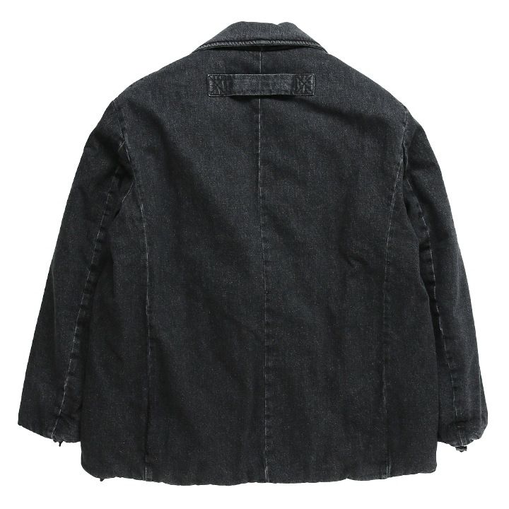 新品・未使用 ディーゼル DIESEL [3XLサイズ相当] ブラックデニムパッ