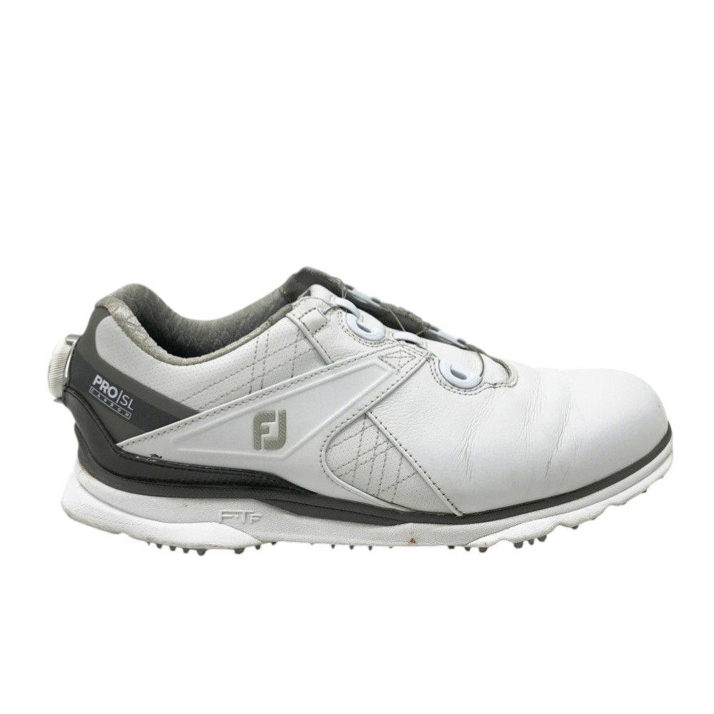 FOOT JOY フットジョイ PRO SL CARBON BOA/53118J スパイクレスゴルフシューズ  ホワイト系 26 [240101493277] ゴルフウェア メンズ ストスト FOOT JOY フットジョイ PRO SL CARBON BOA/53118J スパイクレス