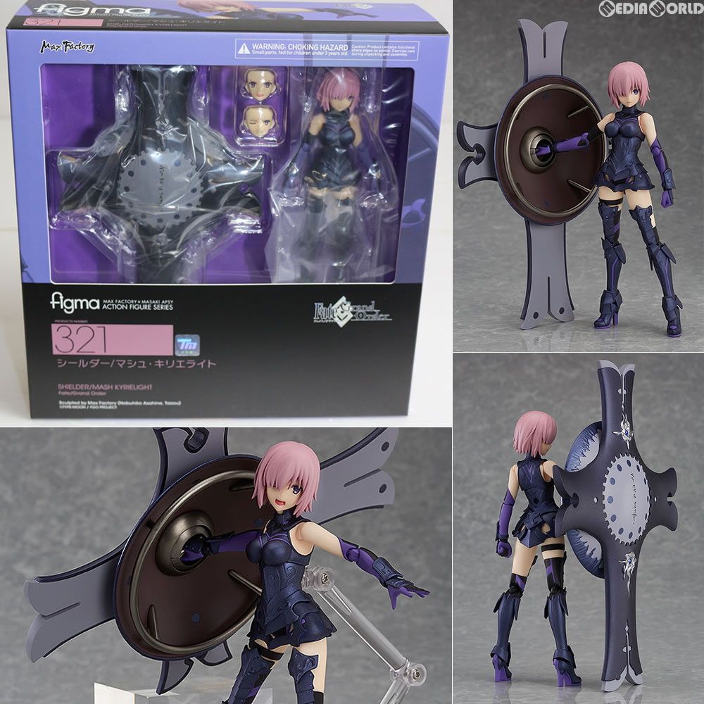 figma(フィグマ) 321 シールダー/マシュ・キリエライト Fate/Grand Order(フェイト/グランドオーダー) 完成品 可動フィギュア マックスファクトリー