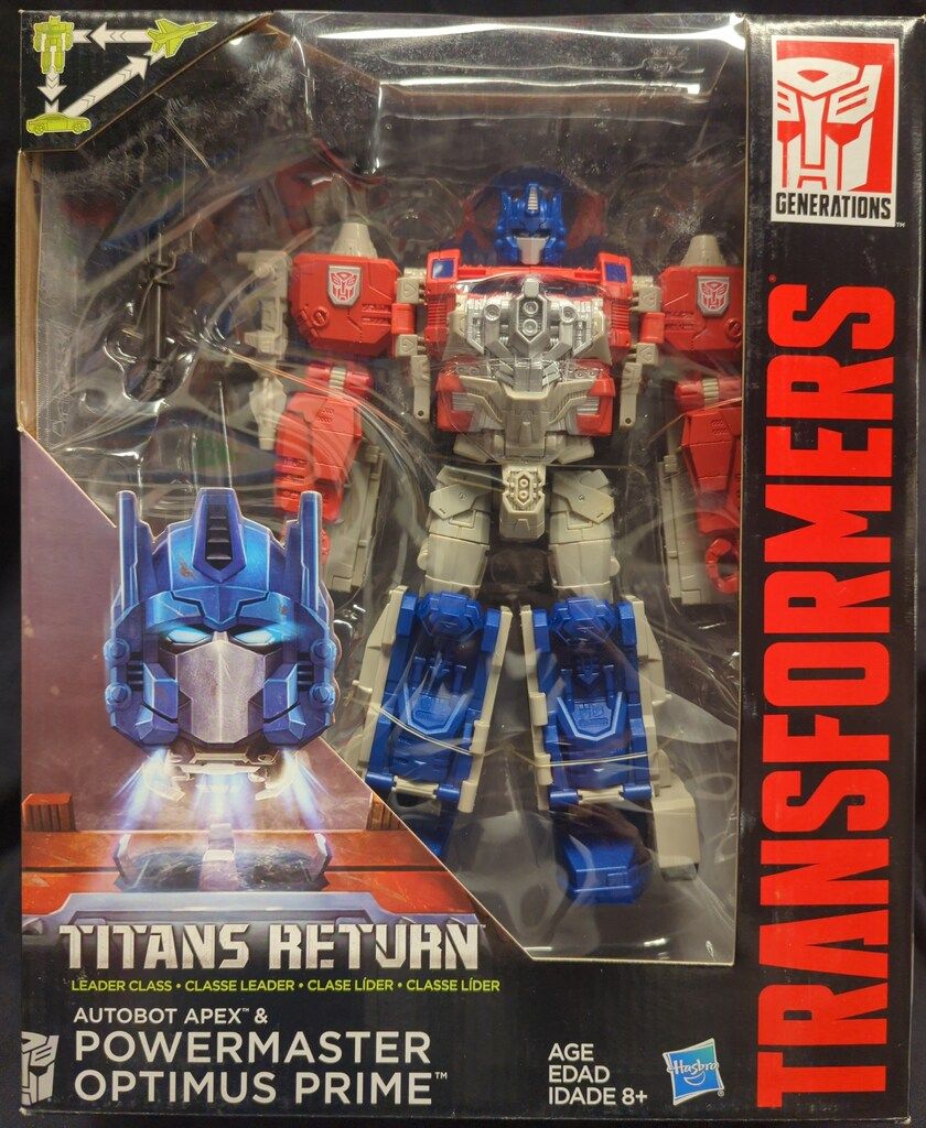 HASBRO TITANSRETURN AUTOBOT APEX-POWERMASTER OPTIMUS PRIME