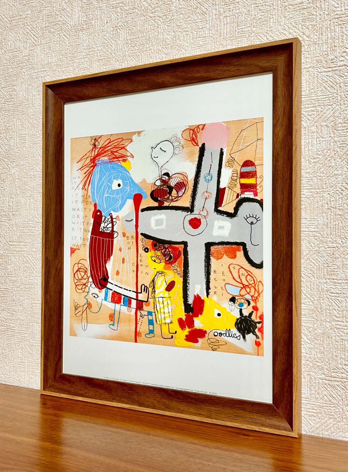 【貴重・大型】点描画 アート作品 額縁付き 開運】虎の刺繍画 額縁付き (ハンドメイド)｜Yahoo!フリマ（旧