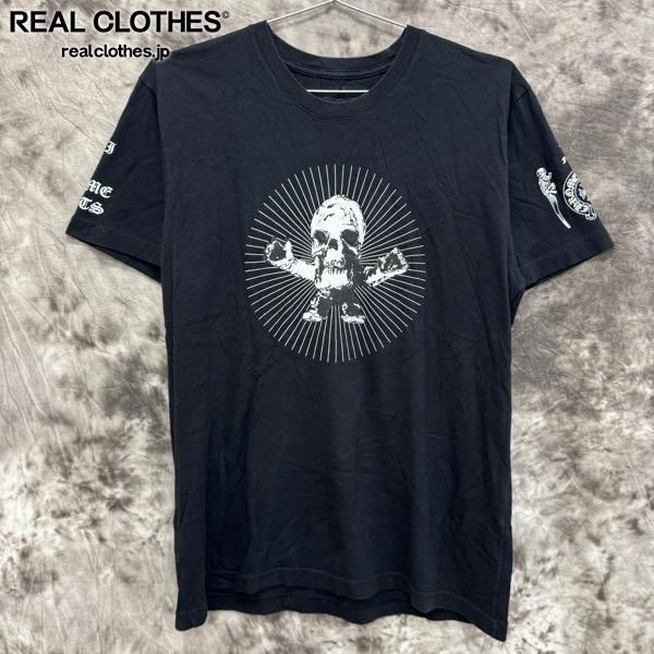 VINTAGE●CHROME HEARTS●クロムハーツ フォティ・ハリスTシャツ CHROME HEARTS クロムハーツ スカル Tシャツ FOTI フォティ
