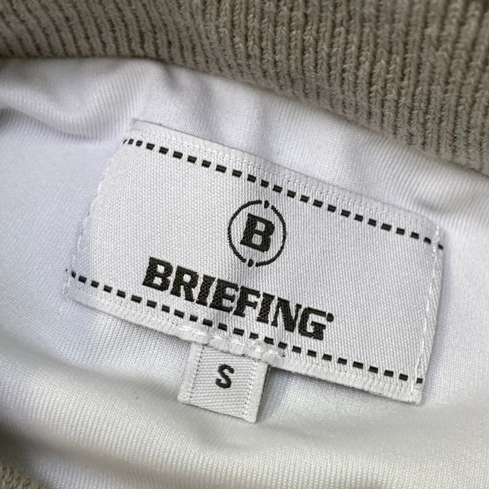入会費無料。 サイズ S BRIEFING GOLF ブリーフィング ニット切替 中綿 ジップジャケット ベージュ系 240101479914 ゴルフウェア レディース ストスト