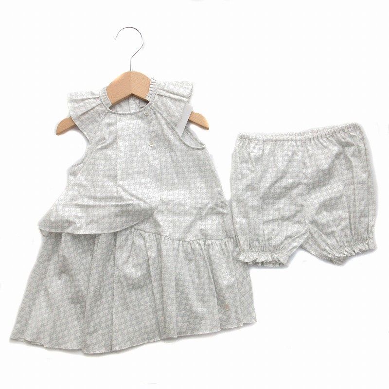 【新品未使用タグ付き】babyDior ワンピース 18M ベビーディオール baby Dior タグ付き 2点セット ワンピース