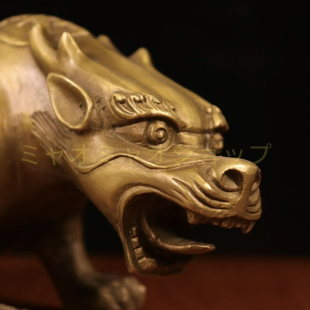 貔貅 オブジェ 金色 ヒキュウ 置物 ゴールド インテリア 玄関 プレゼント オフィス リビング 風水 厄除け 縁起物 開運 健康運 仕事運 家庭運 金運 商売 盛 NEXPOTALLINN_EU