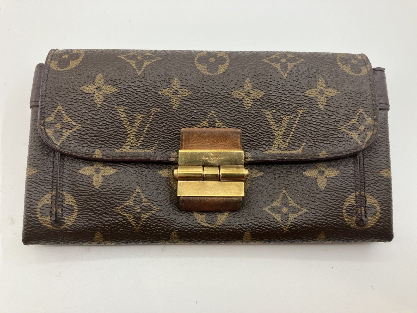 【美品】ルイヴィトン　長財布　ポルトフォイユ　エリゼ　モノグラム　M60361 ルイヴィトン モノグラム 長財布 M60361 19.5×11cm