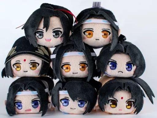 キーホルダー 全8種セット 魔道祖師 ごろりんマスコット