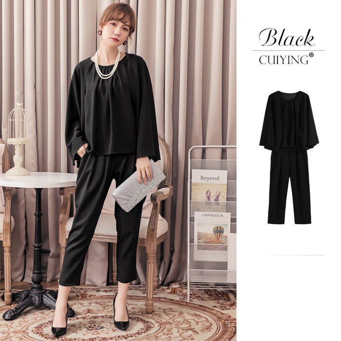 極美品》RUIRUE BOUTIQUEルイルエブティック 黒 結婚式 セレモニー RUIRUE BOUTIQUE ドレス 「オケージョンドレス/結婚式