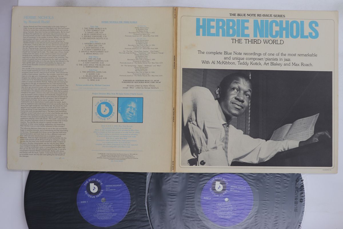 米2LP Herbie Nichols Third World BNLA485H2 BLUE NOTE /00660
