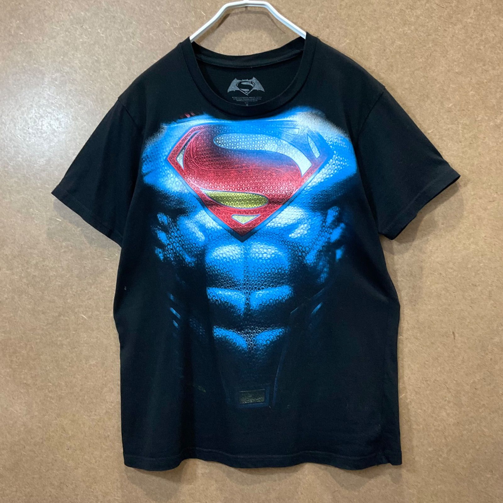 US古着 スーパーマンSUPERMAN ムービーDCコミック アメコミ 腹筋