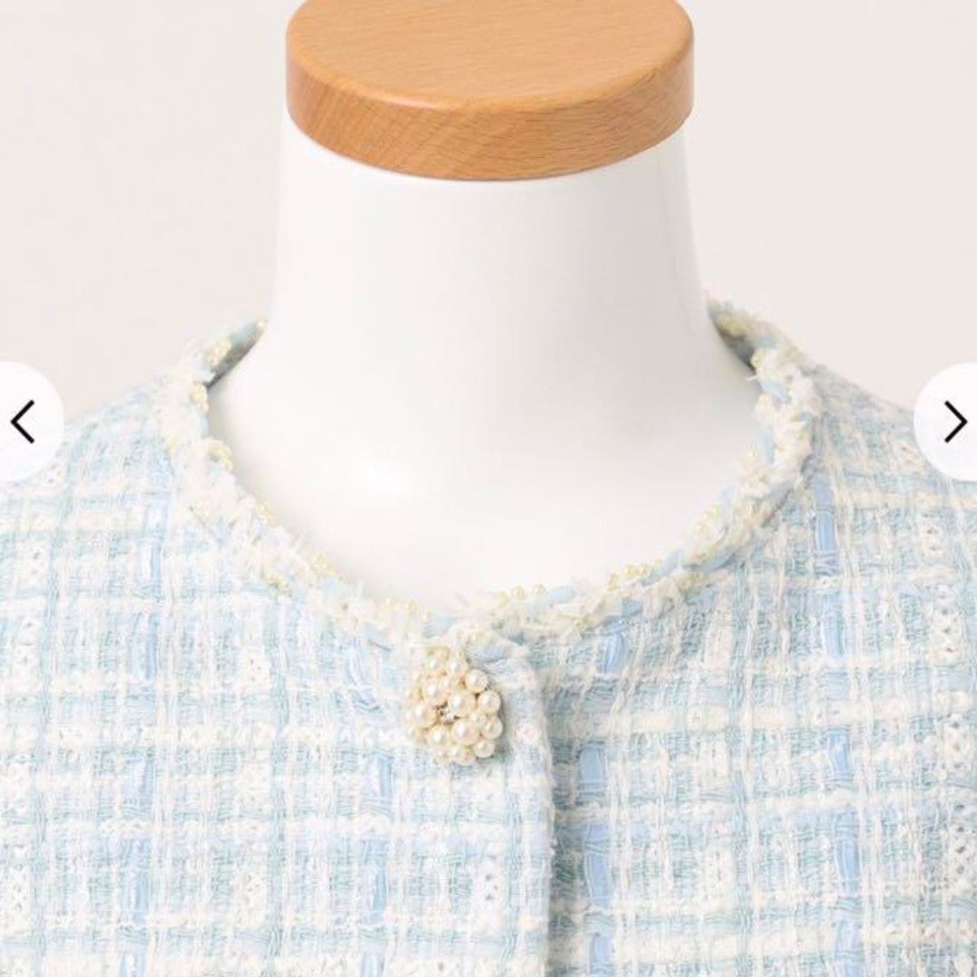 極美品】TOCCA 定価¥38500 ツイード ジャケット 入学式