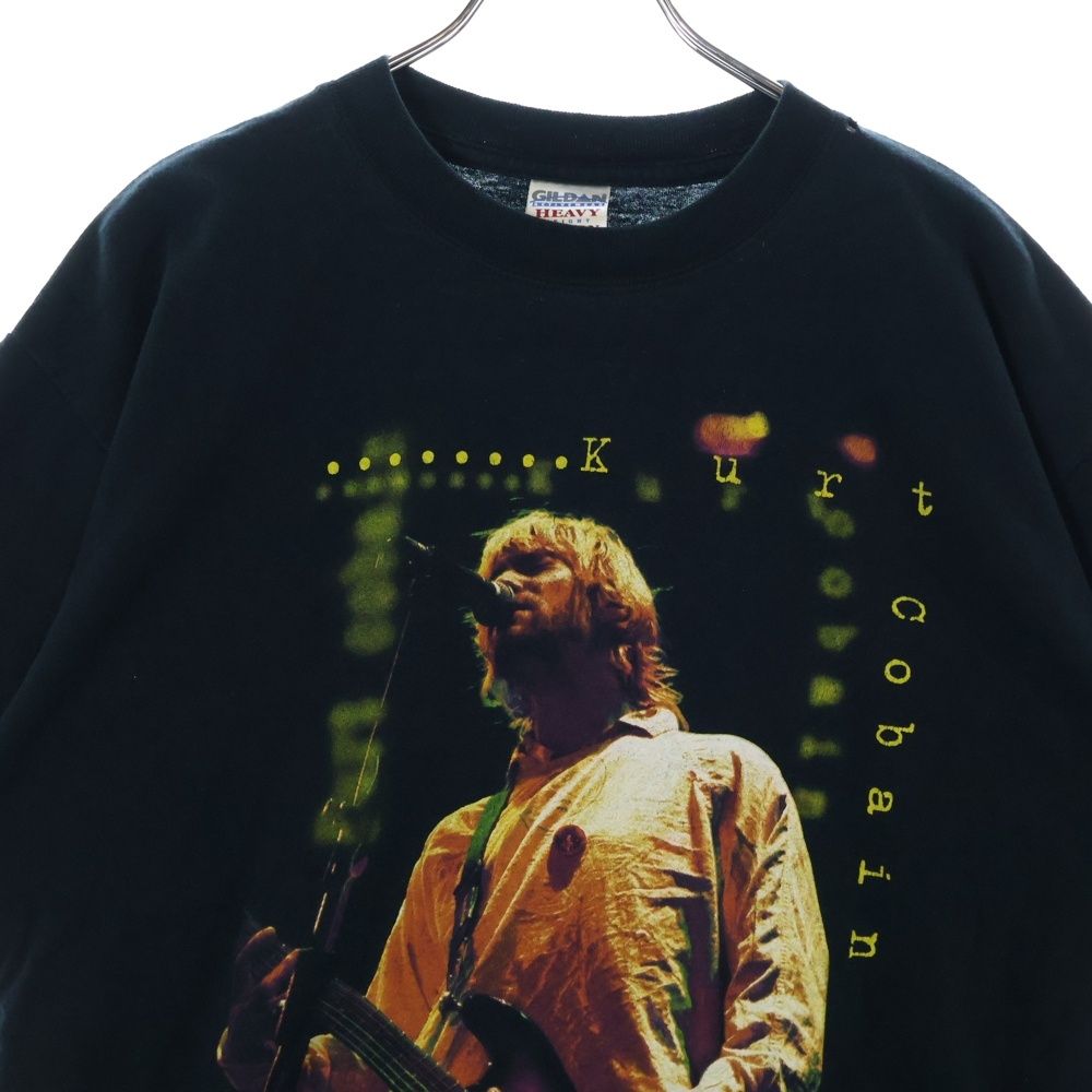 G*E様 00s ヴィンテージ カートコバーン tシャツ  cobain 00年代 NIRVANA KURT COBAIN バンドTシャツ メンズXL 古着