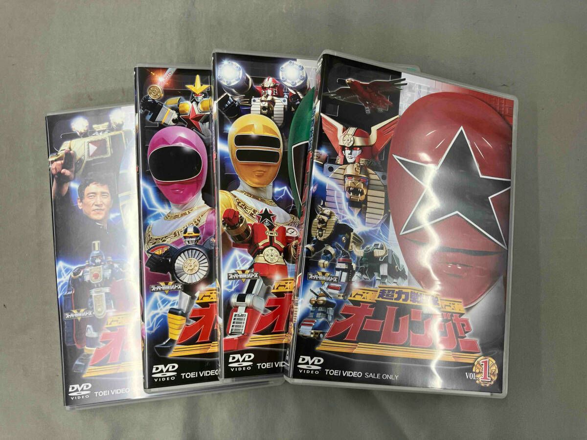 DVD 【※※※】[全4巻セット]超力戦隊オｰレンジャｰ Vol.1~4 - メルカリ