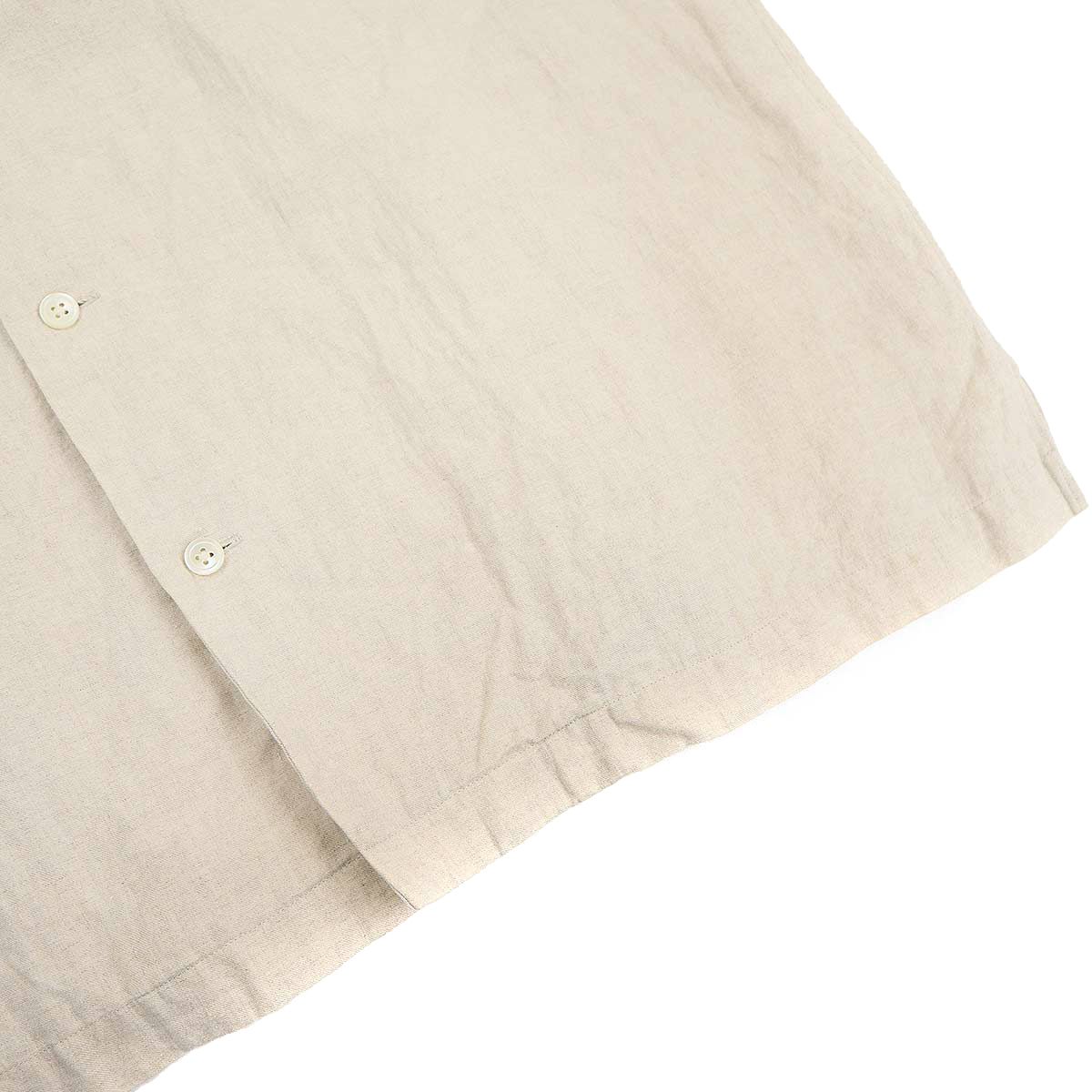 AURALEE オーラリー 18SS LINEN GABARDINE OVER SHIRTS リネンシャツ