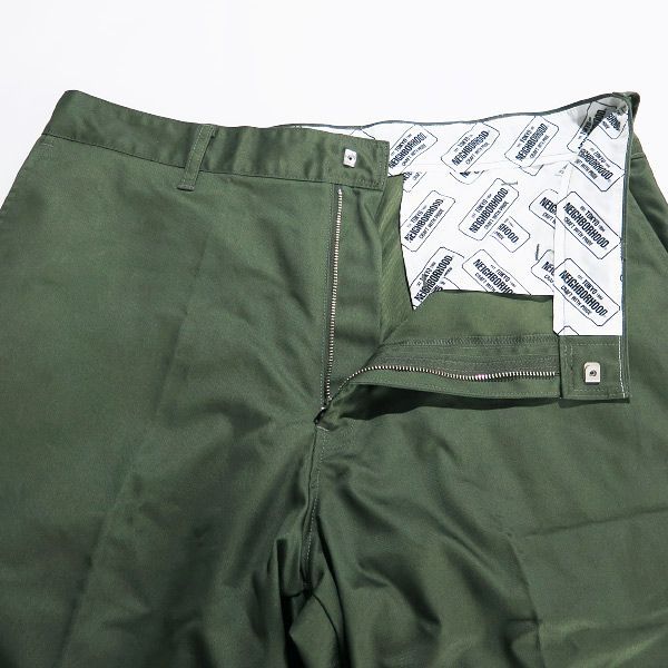 NEIGHBORHOOD ネイバーフッド 24SS WORK SHORT PANTS 241SPNH-PTM08 ワーク ショート パンツ  オリーブドラブ ハーフパンツ ショーツ ボトムス - メルカリ