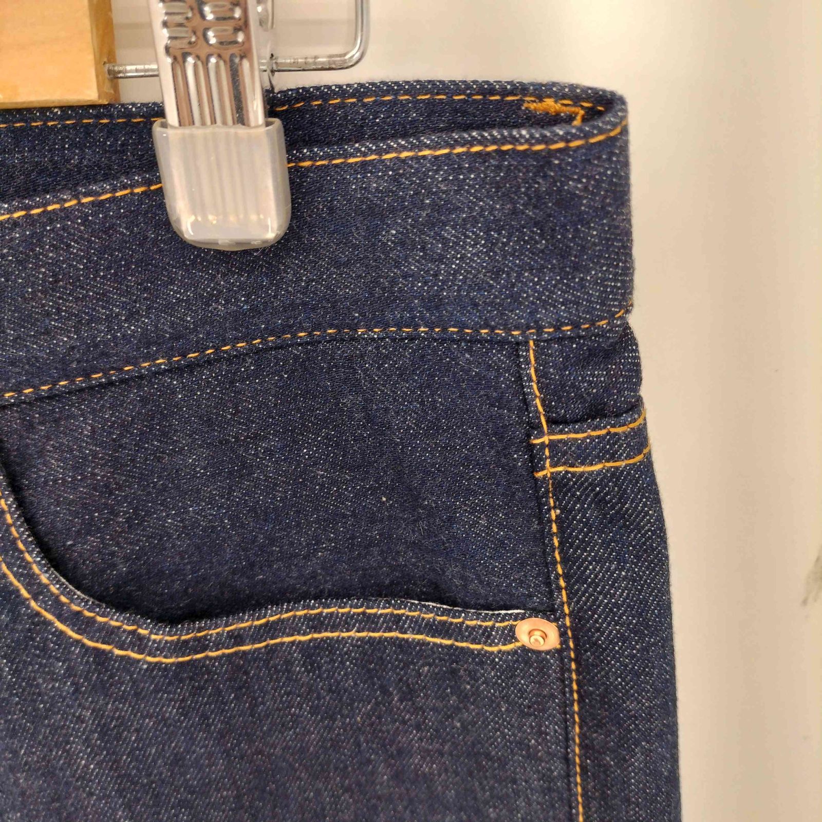メゾンキツネ MAISON KITSUNE JP STRAIGHT DENIM PANTS ジャパン 