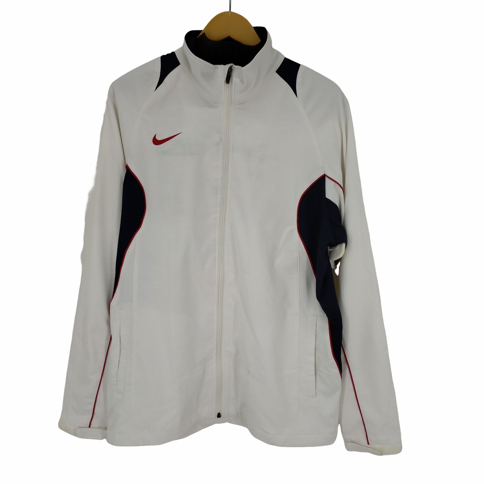 ナイキ NIKE バイカラートラックジャケット ナイロン ワンポイント メンズ import：XL 