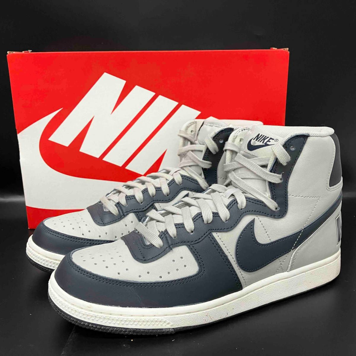 Nike Terminator High Georgetown Granite and Dark Obsidian 2022 ナイキ ターミネーター  ハイ ジョージタウン FB1832-001 27.5cm - メルカリ