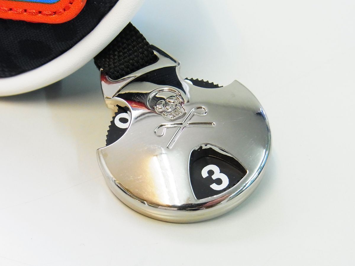 正規 MARK-LONA マーク-ロナ Assemblage Hybrid Cover タッセル付スカルロゴヘッドカバーUT MLS-3C-SH13 ダークネイビー紺 本物保証 LLC-HASEGAWATOSO_COM