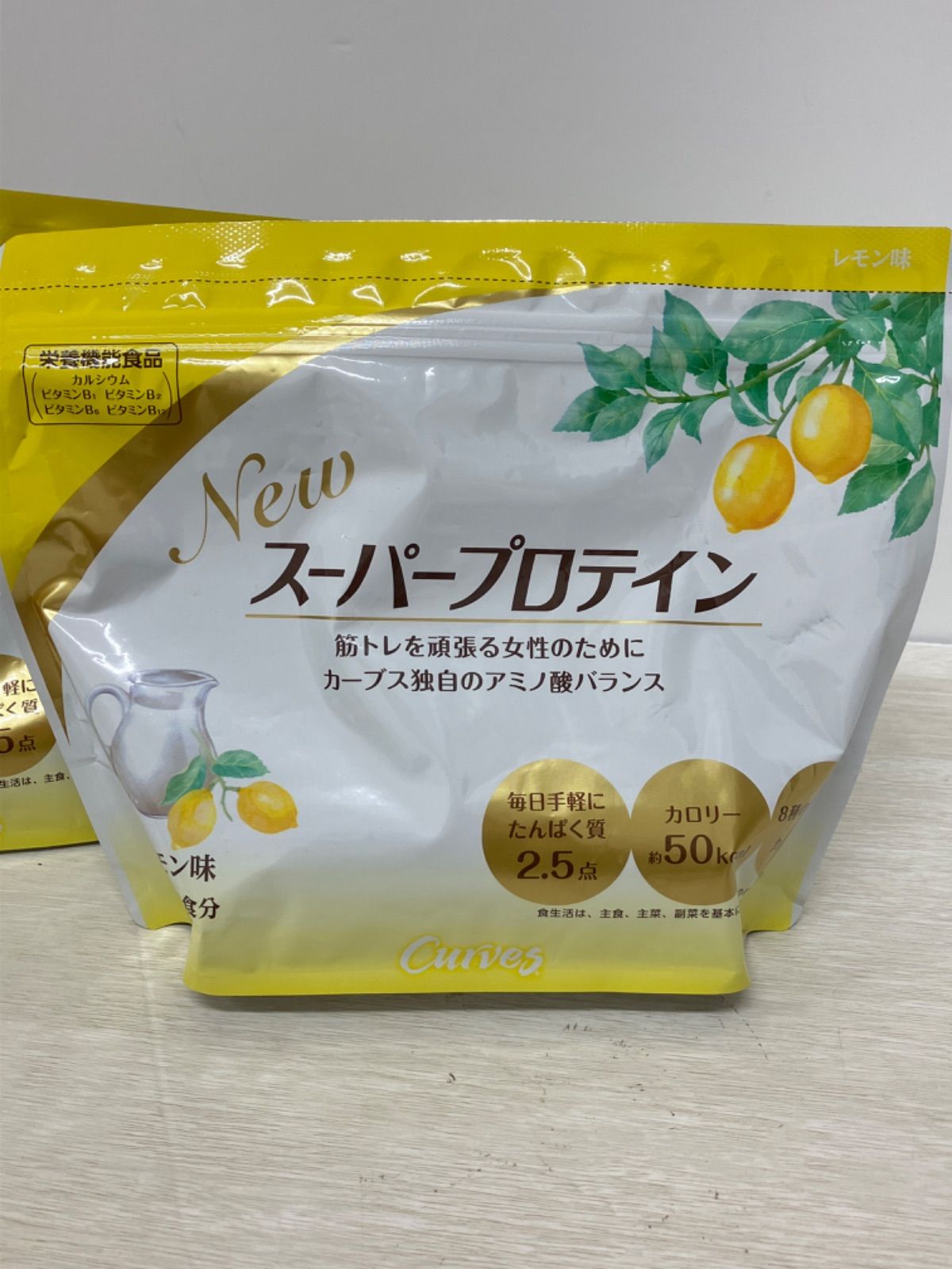 激安特価 カーブス プロテイン レモン味 2袋 トレーニング用品 - www