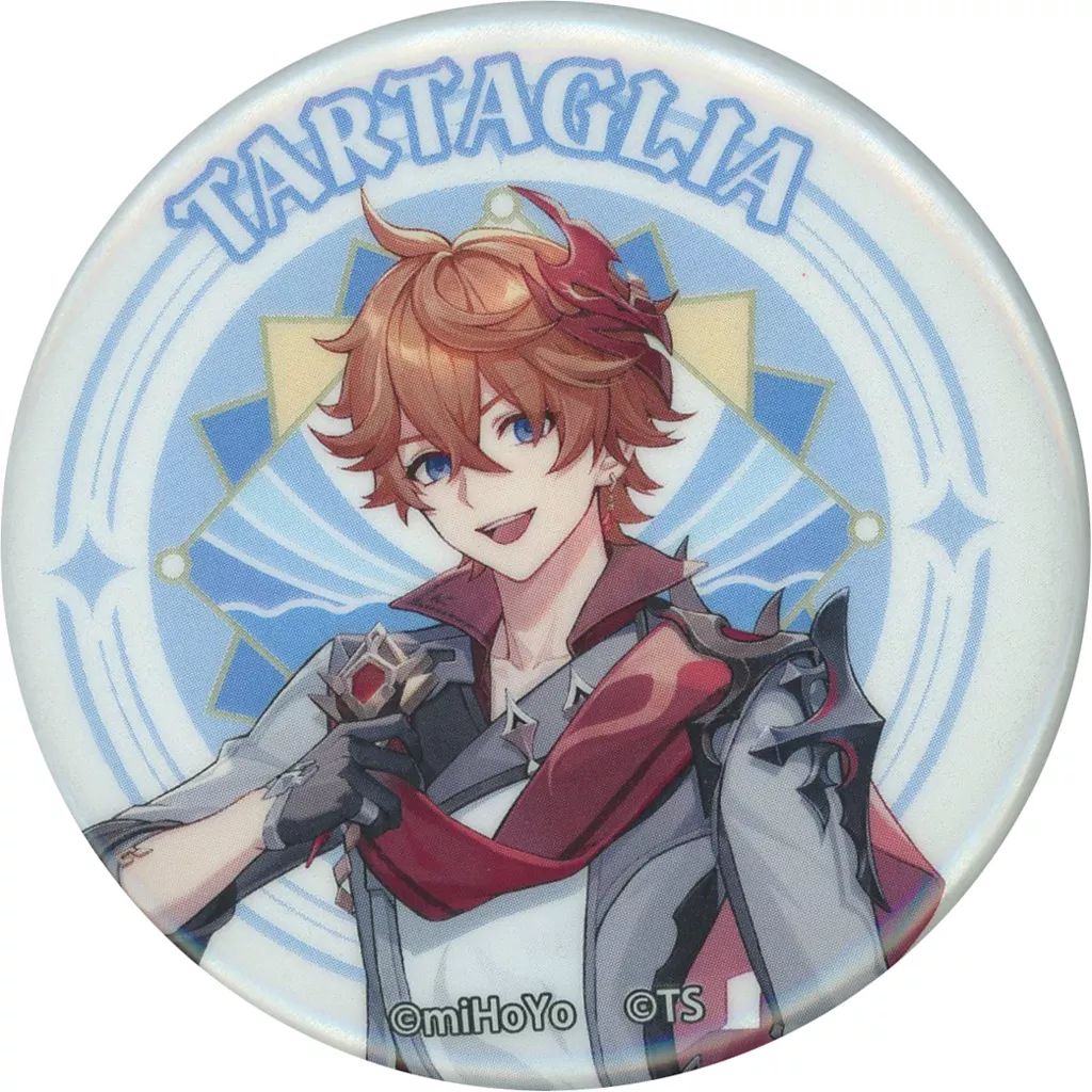 【楽天カード分割】 中古】バッジ・ビンズ タルタリヤ 缶バッジ 「原神×TOKYO バッジ+ピンバッジ
