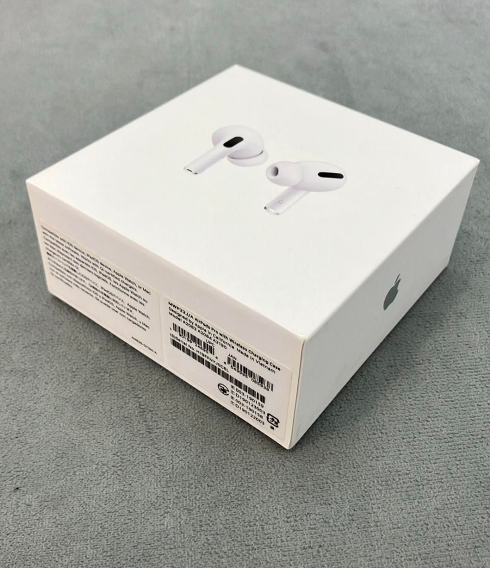 AirPods Pro 本体 ホワイト 充電ケース付き 箱あり【ジャンク品】 訳
