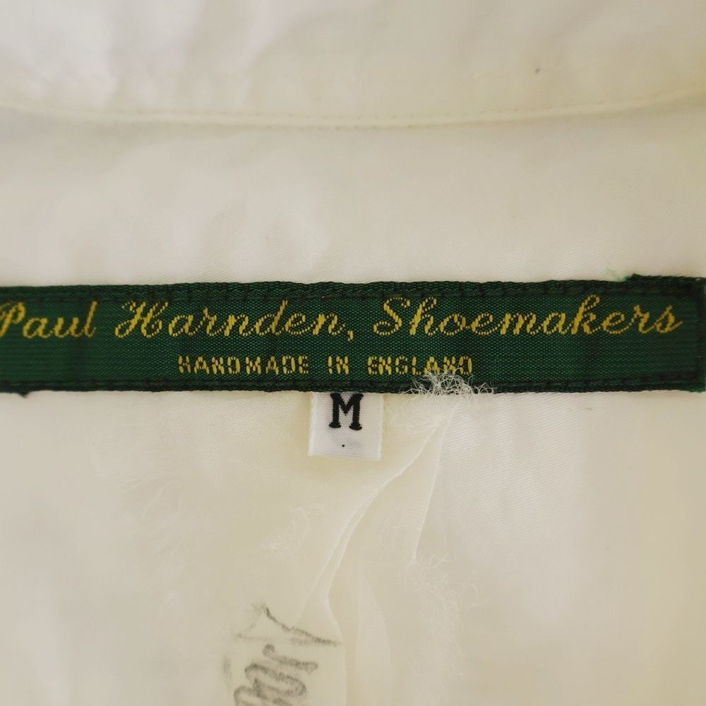 Paul Harnden サイズM 長袖シャツ ホワイト ポールハーデン 5-0220M 254308 Paul Harnden M Long sleeve shirt white 5-0220M∞ | eBay