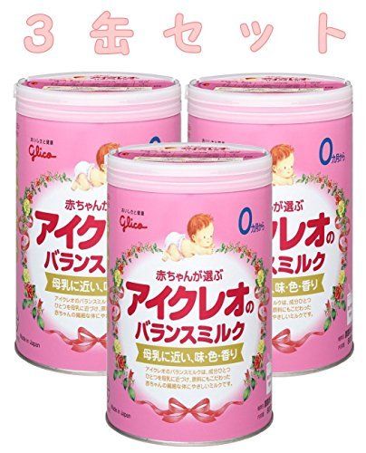 3缶セット アイクレオのバランスミルク 800g