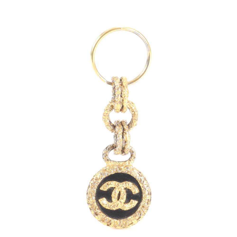 ヴィンテージ シャネル ココマーク キーホルダー バッグ チャーム ゴールド レディース RRE CW49-1