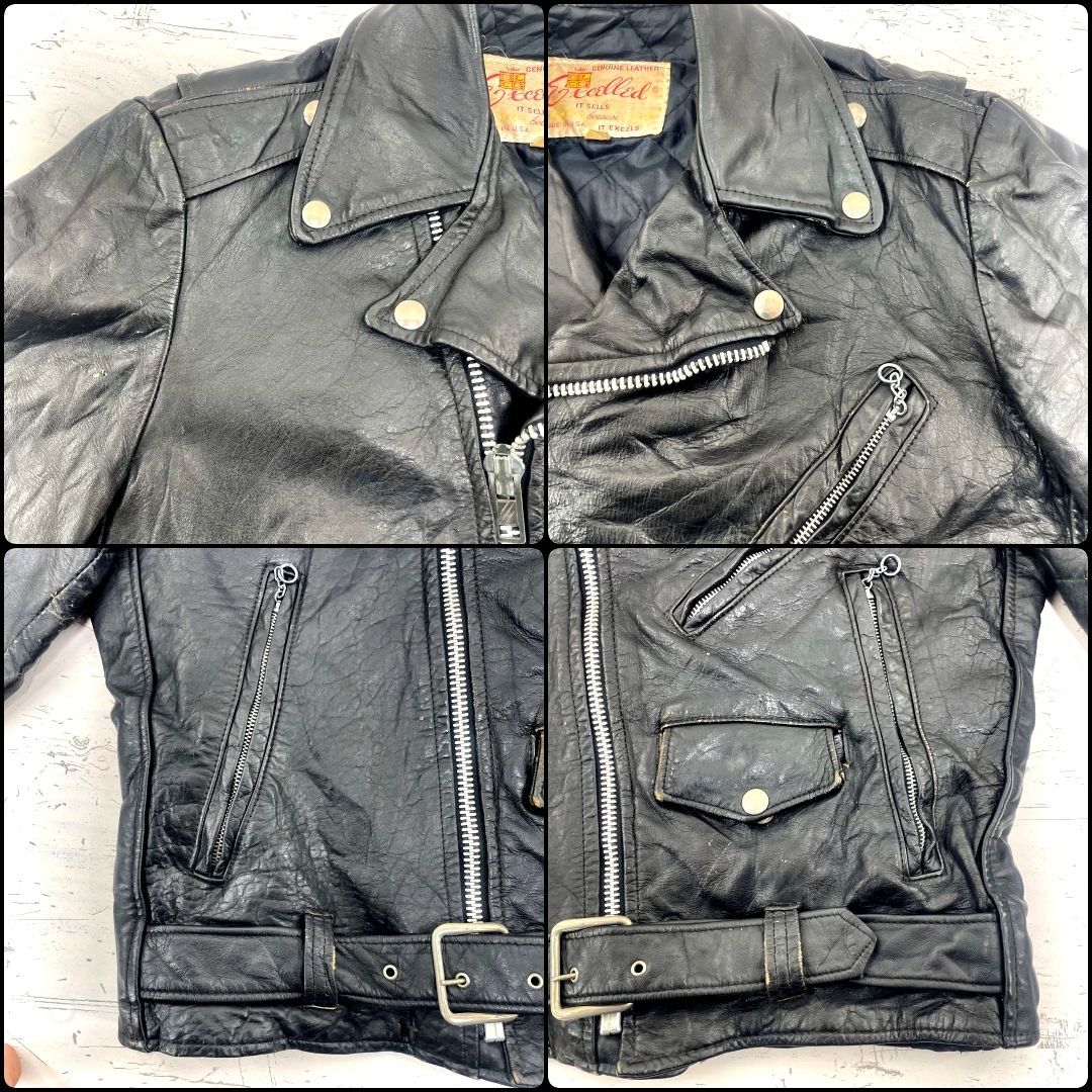 US古着・60~70s・ヴィンテージ】EXCELLED エクセルド ライダース
